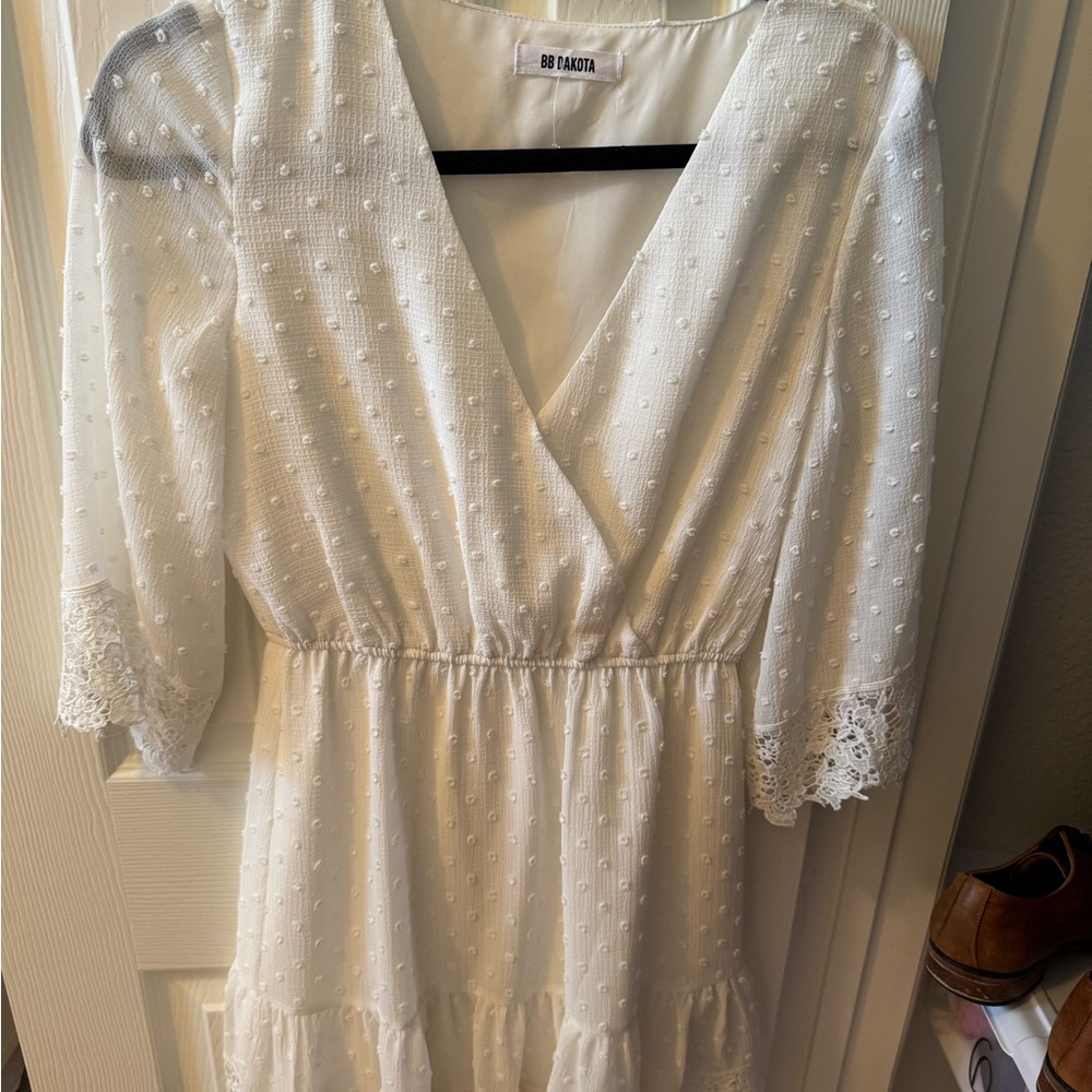 BB Dakota White dress